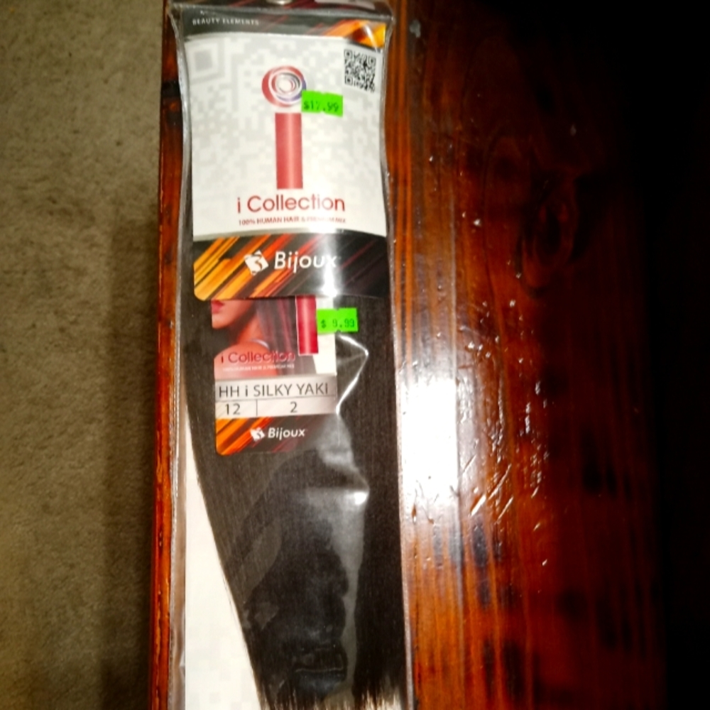 Silky Yaki Color 2 100% human hair